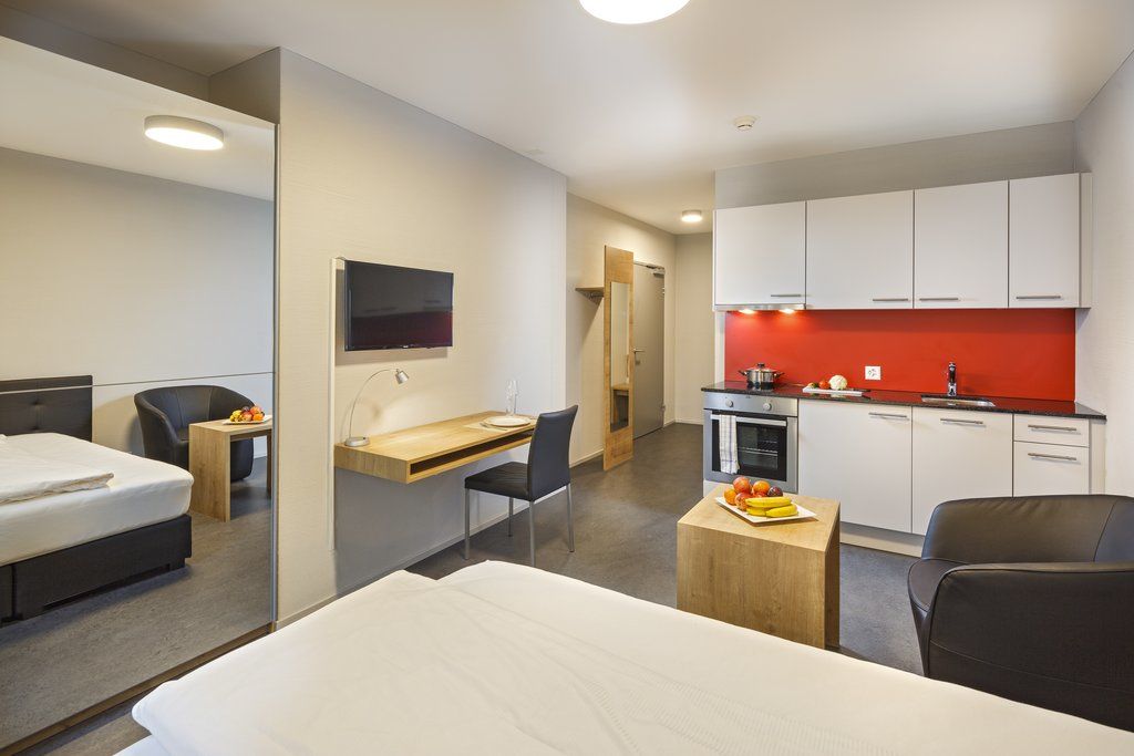 Aparthotel-Aarau-West Swiss Quality Oberentfelden Luaran gambar